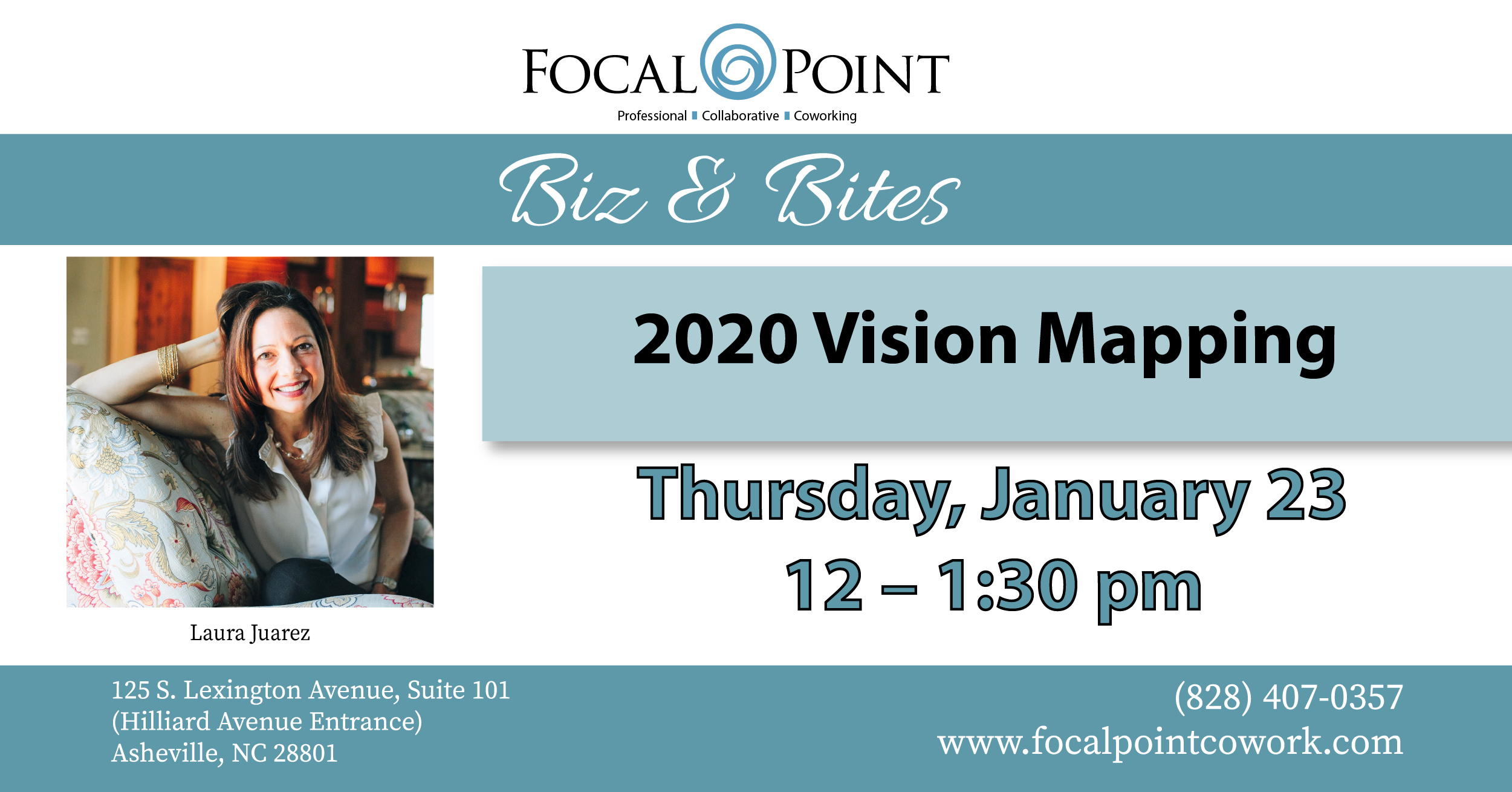 Biz & Bites 2020 Vision mapping Focal Point coworking